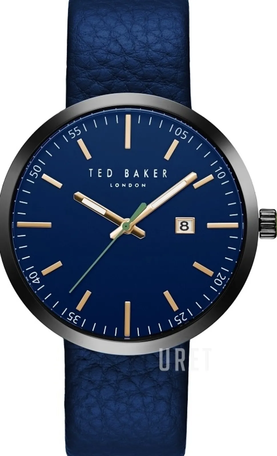 Jack Blå/Läder Ø43 mm