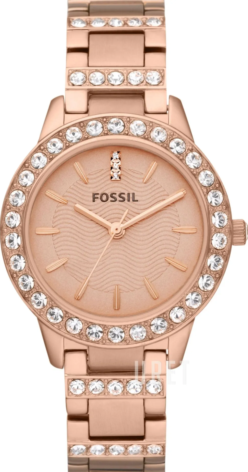 Jesse Roséguldstonad/Roséguldstonat stål Ø34 mm