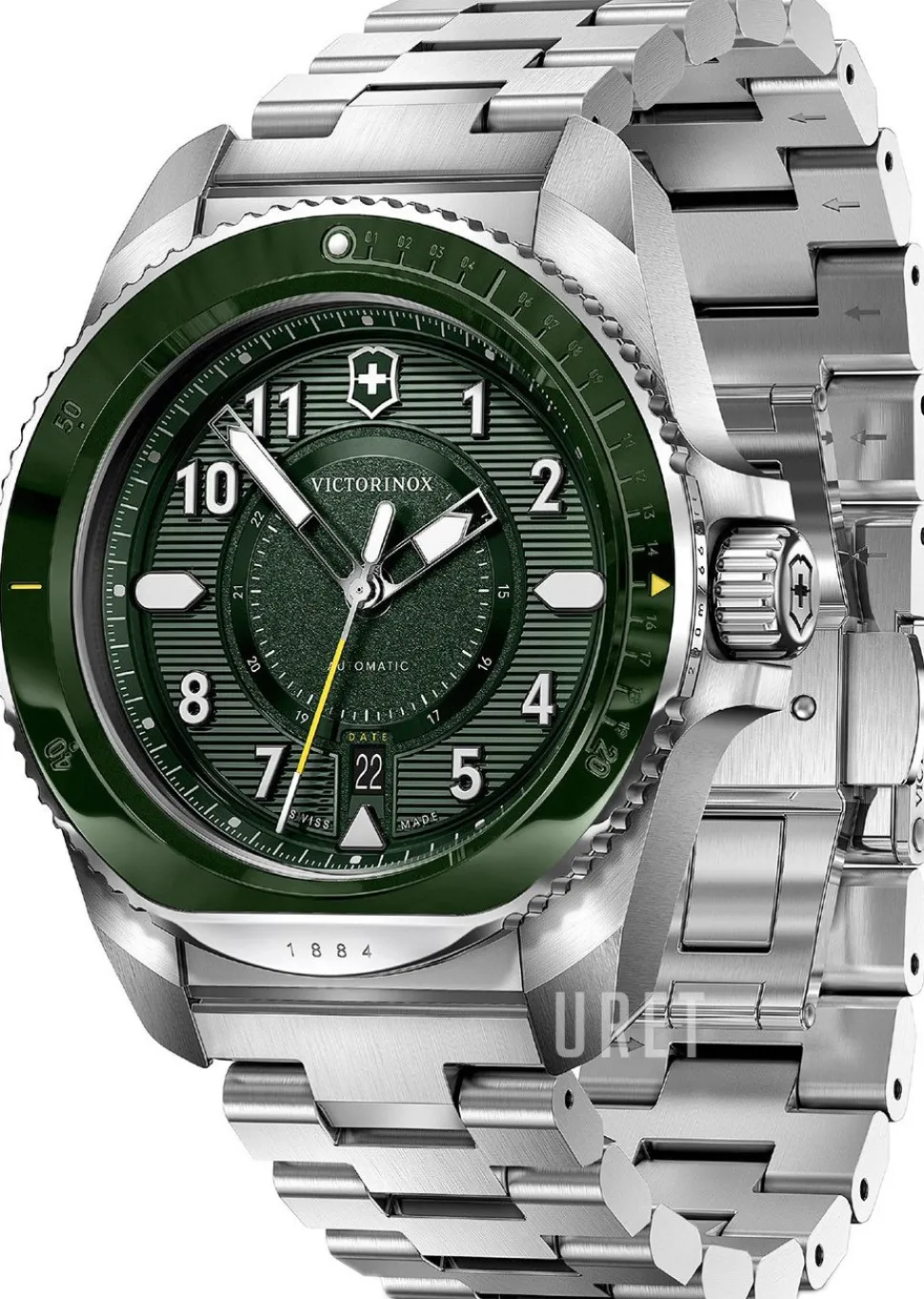 Journey 1884 Grön/Stål Ø44 mm