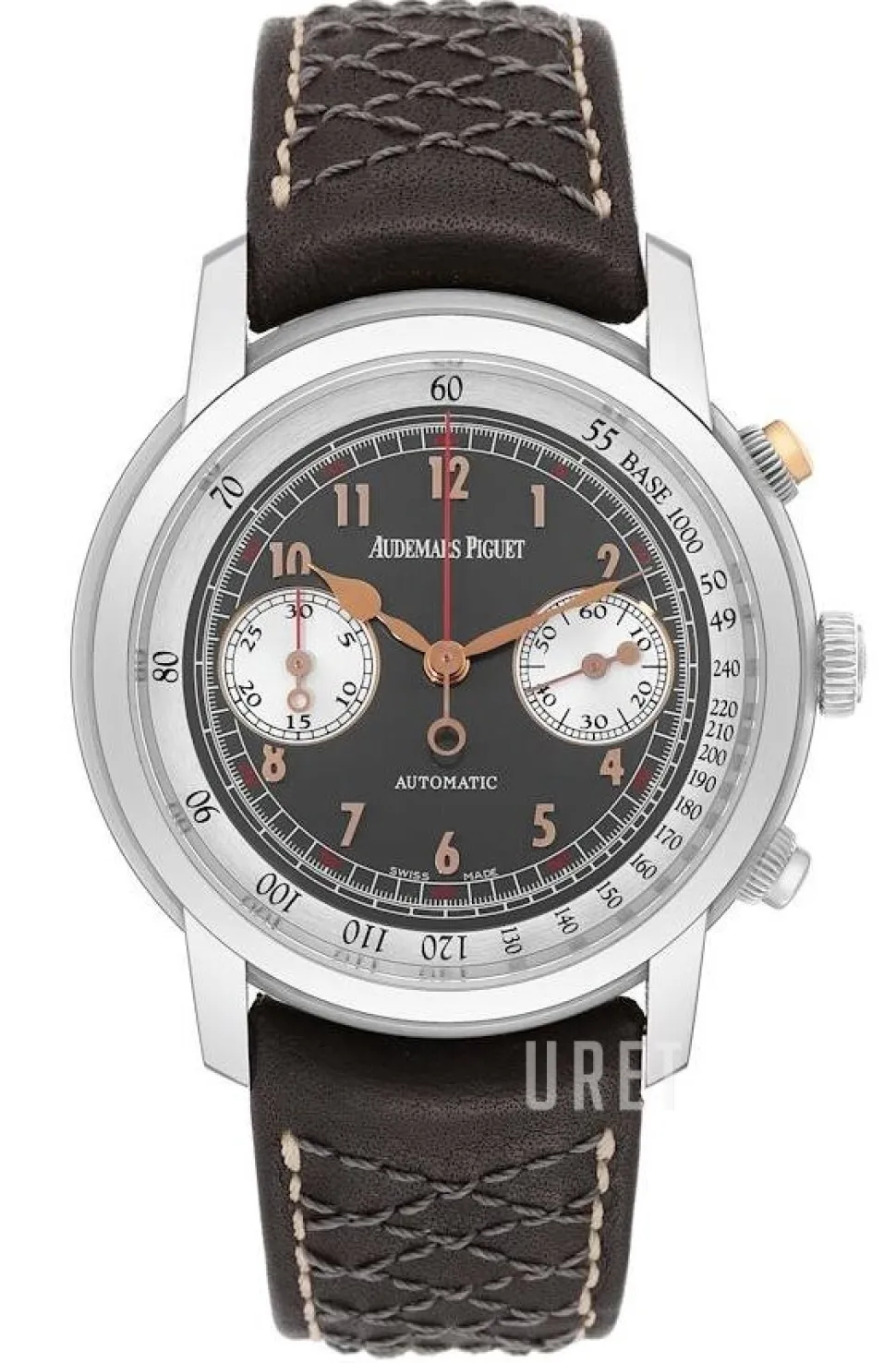 Jules Audemars Svart/Läder Ø41 mm