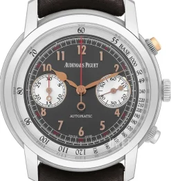 Jules Audemars Svart/Läder Ø41 mm