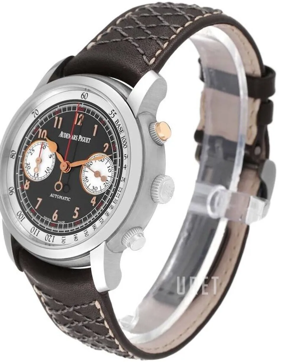 Jules Audemars Svart/Läder Ø41 mm