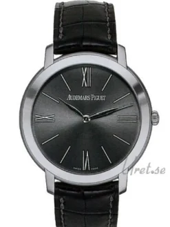 Jules Audemars Svart/Läder Ø39 mm