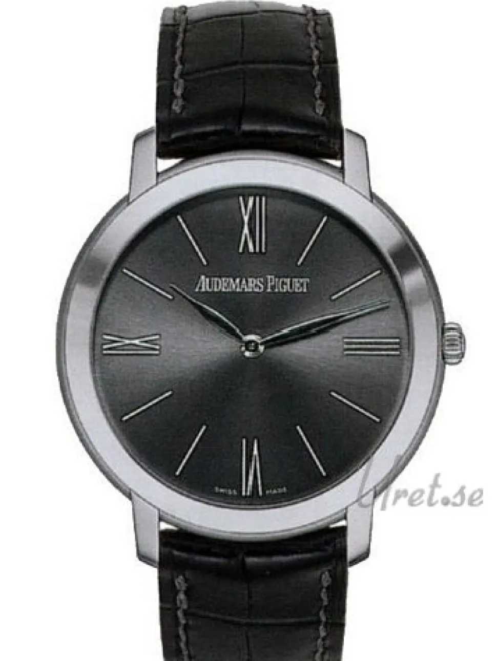 Jules Audemars Svart/Läder Ø39 mm