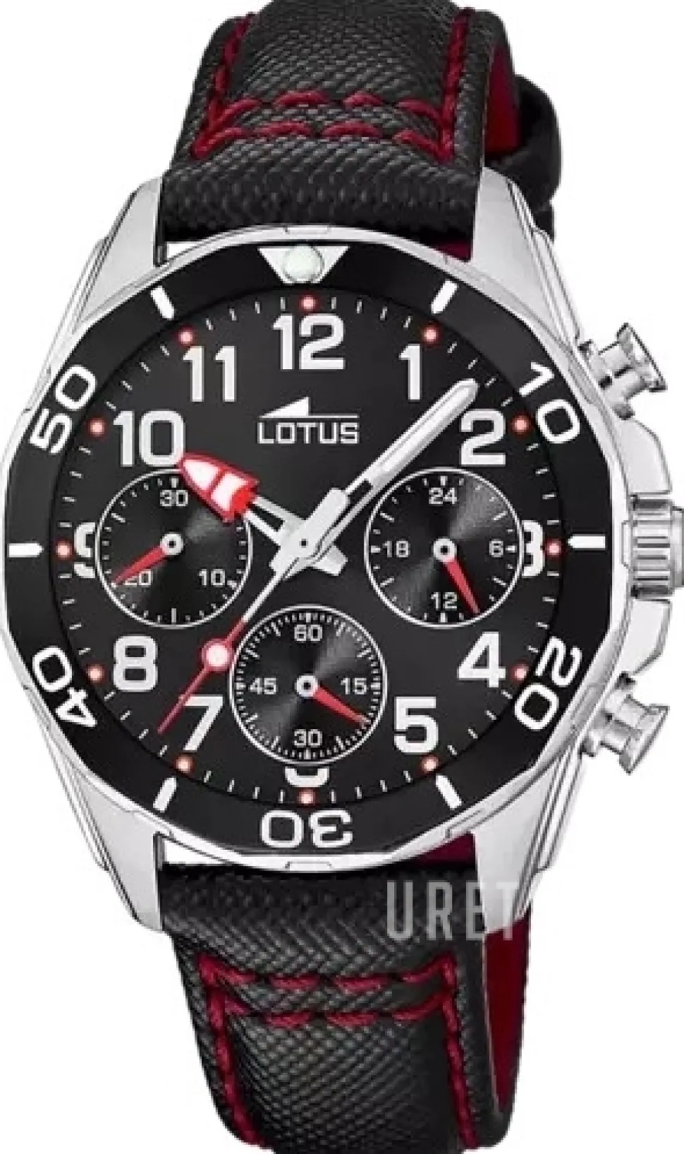 Junior Svart/Läder Ø36 mm