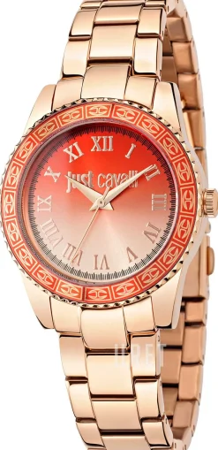 Just Sunset Orange/Roséguldstonat stål Ø36 mm