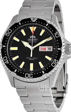 Kamasu Svart/Stål Ø42 mm