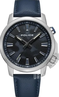 Kavalan Blå/Läder Ø44 mm