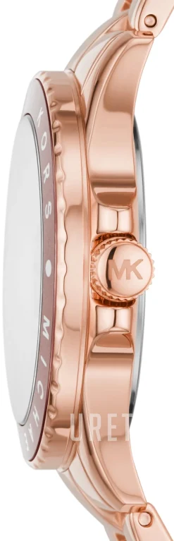 Kenly Roséguldstonad/Roséguldstonat stål Ø33 mm