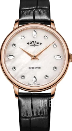 Kensington Vit/Läder Ø35 mm