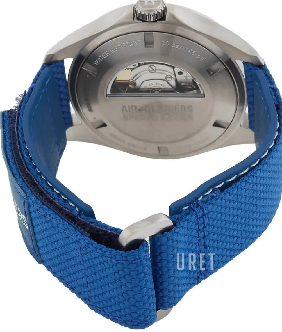 Khaki Aviation Pilot Blå/Textil Ø42 mm