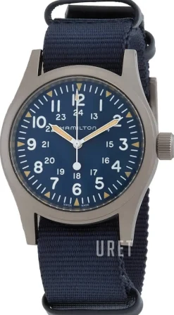 Khaki Field Blå/Textil Ø38 mm