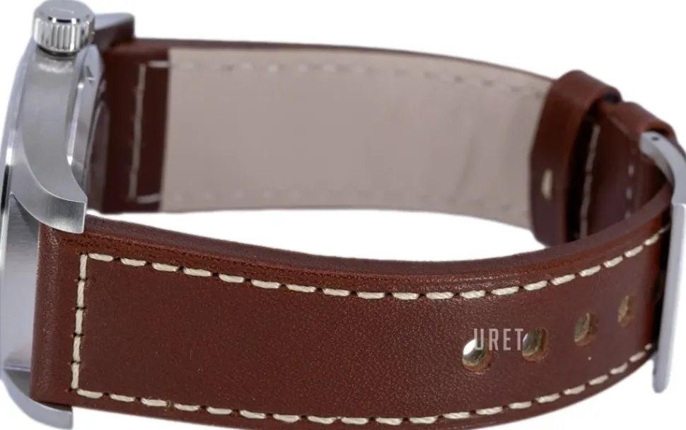 Khaki Field Grön/Läder Ø42 mm