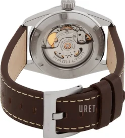 Khaki Field Vit/Läder Ø37 mm