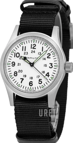 Khaki Field Vit/Textil Ø38 mm