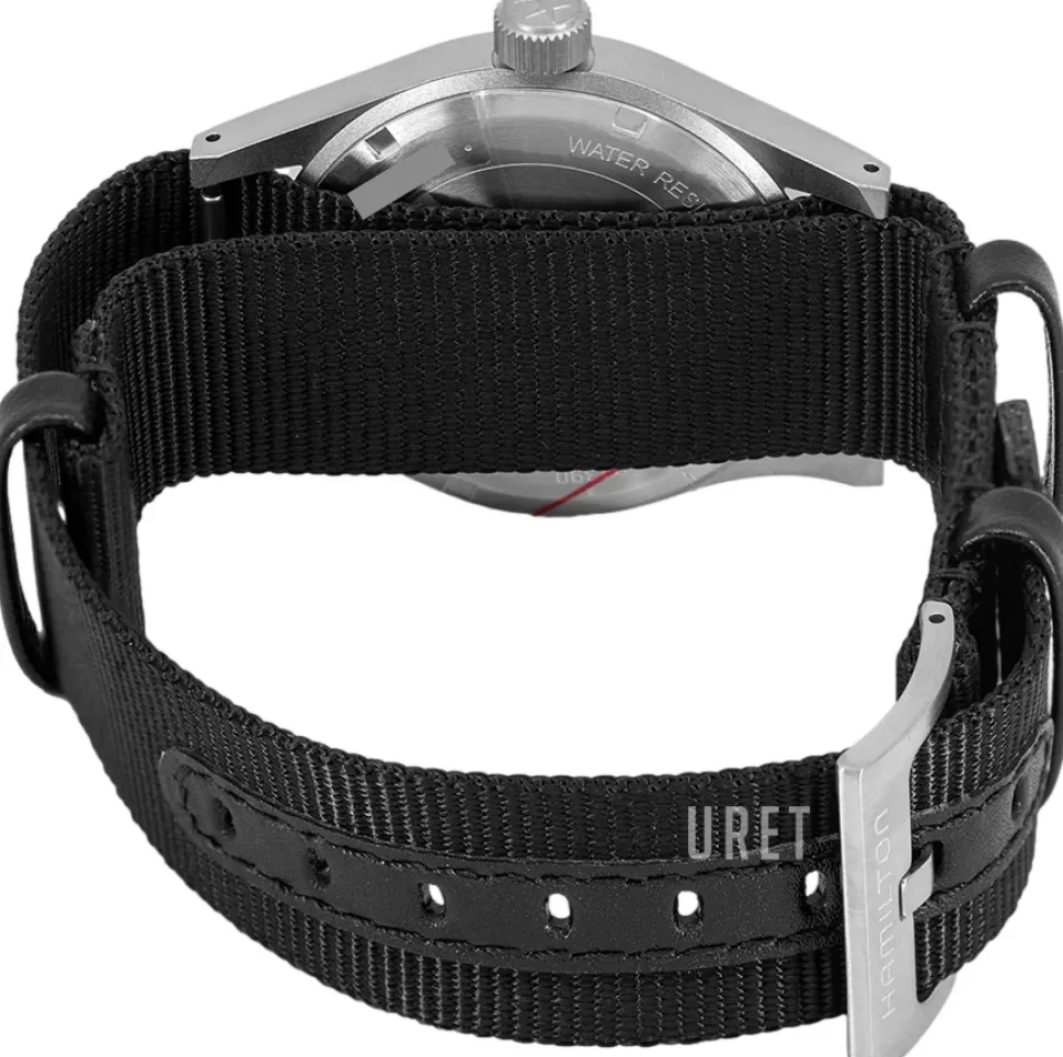 Khaki Field Vit/Textil Ø38 mm