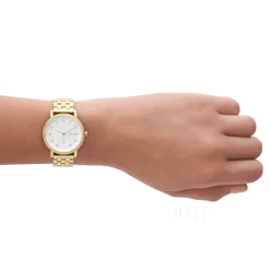 Kuppel Lille Vit/Guldtonat stål Ø32 mm