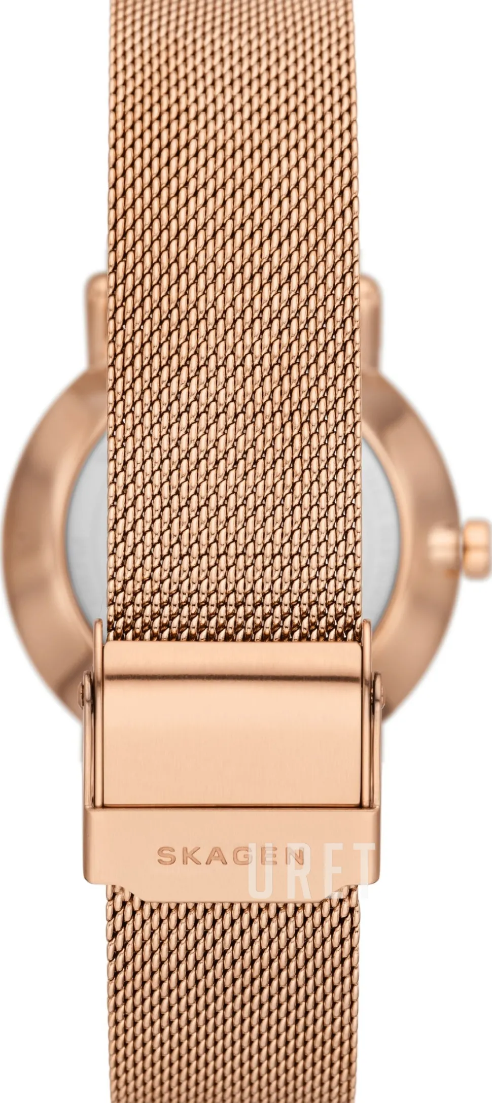 Kuppel Lille Vit/Roséguldstonat stål Ø32 mm