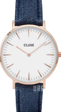 La Boheme Vit/Läder Ø38 mm