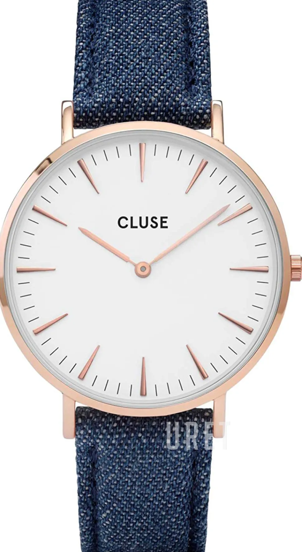 La Boheme Vit/Läder Ø38 mm