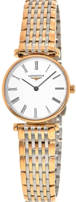 La Grande Classique De Vit/Roséguldstonat stål Ø24 mm