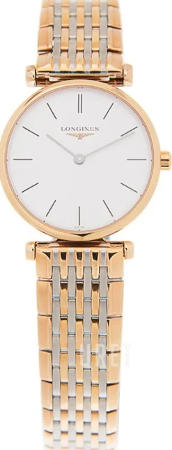 La Grande Classique De Vit/Roséguldstonat stål Ø24 mm