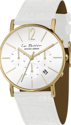 La Passion Vit/Läder Ø40 mm