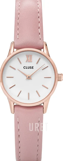 La Vedette Vit/Läder Ø24 mm