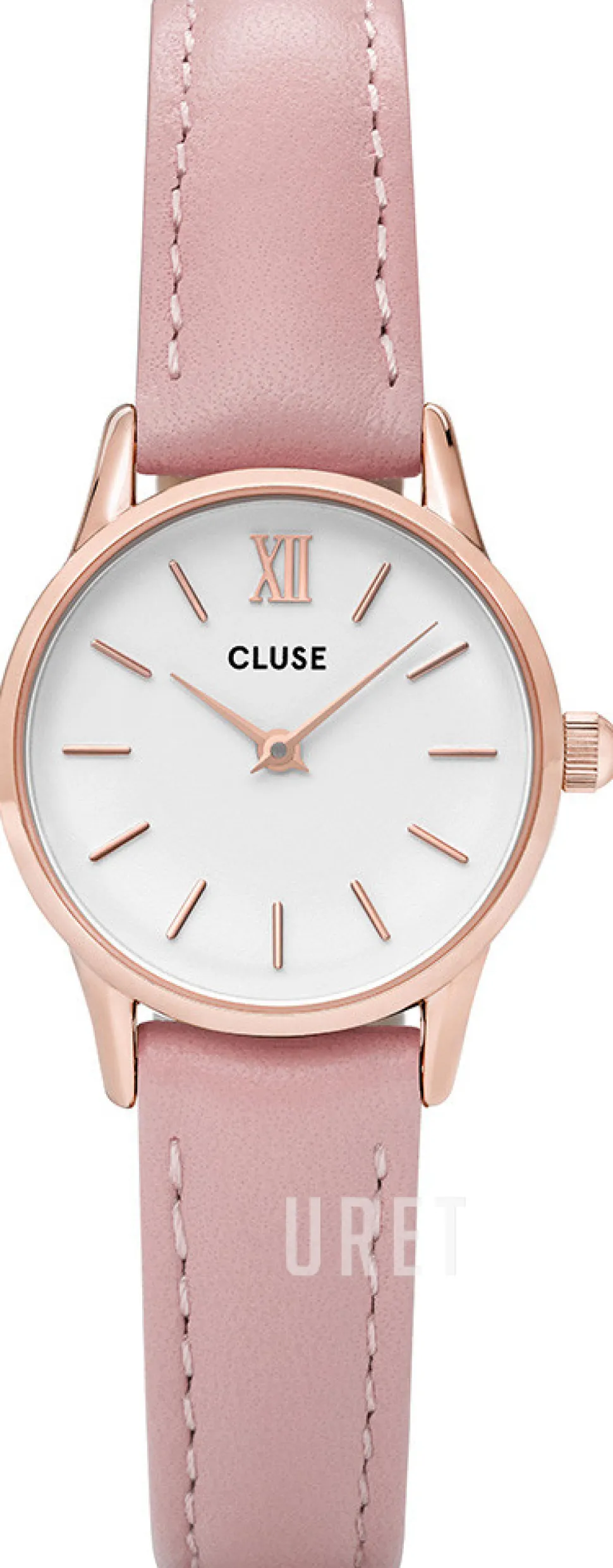 La Vedette Vit/Läder Ø24 mm