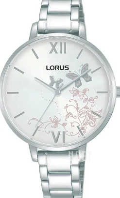 Ladies Vit/Stål Ø34 mm