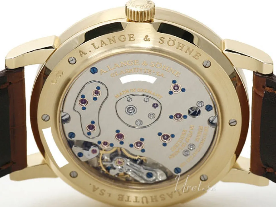 Lange 1 Champagnefärgad/Läder Ø42 mm