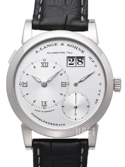 Lange 1 Silverfärgad/Läder Ø38.5 mm