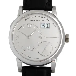 Lange 1 Silverfärgad/Läder Ø38.5 mm