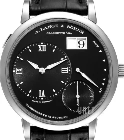 Lange 1 Svart/Läder Ø40.9 mm
