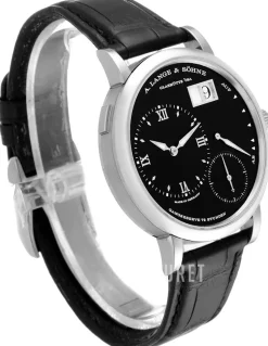 Lange 1 Svart/Läder Ø40.9 mm