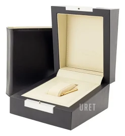 Lange 1 Svart/Läder Ø40.9 mm