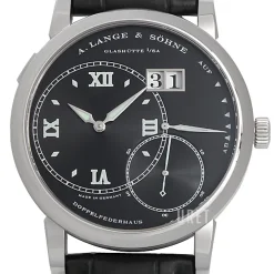 Lange 1 Svart/Läder Ø42 mm