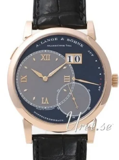 Lange 1 Svart/Läder Ø42 mm