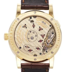 Lange 1 Vit/Läder Ø38.5 mm