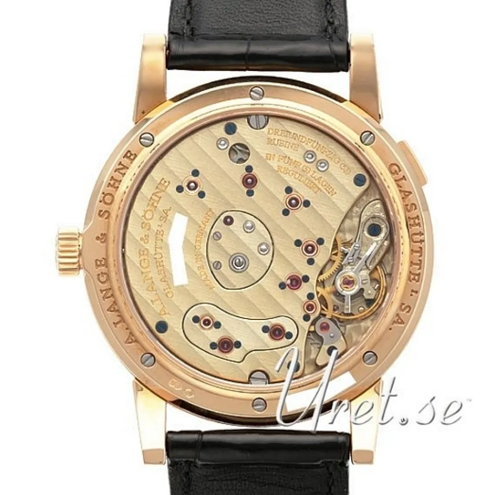 Lange 1 Vit/Läder Ø38.5 mm