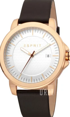 Layer Vit/Läder Ø41 mm