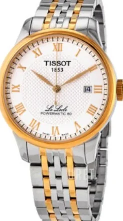 Le Locle Silverfärgad/Gulguldtonat stål Ø39 mm