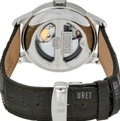 Le Locle Silverfärgad/Läder Ø39.3 mm