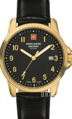 Leader Svart/Läder Ø41 mm