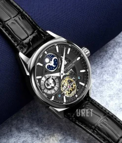 Legacy Svart/Läder Ø42.5 mm