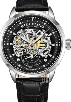 Legacy Svart/Läder Ø44 mm