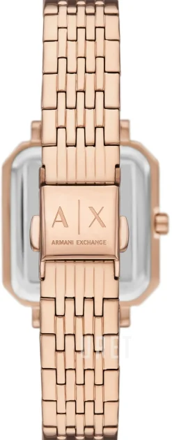 Leila Silverfärgad/Roséguldstonat stål Ø27 mm