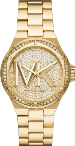 Lennox Kristallinfattad/Guldtonat stål Ø37 mm