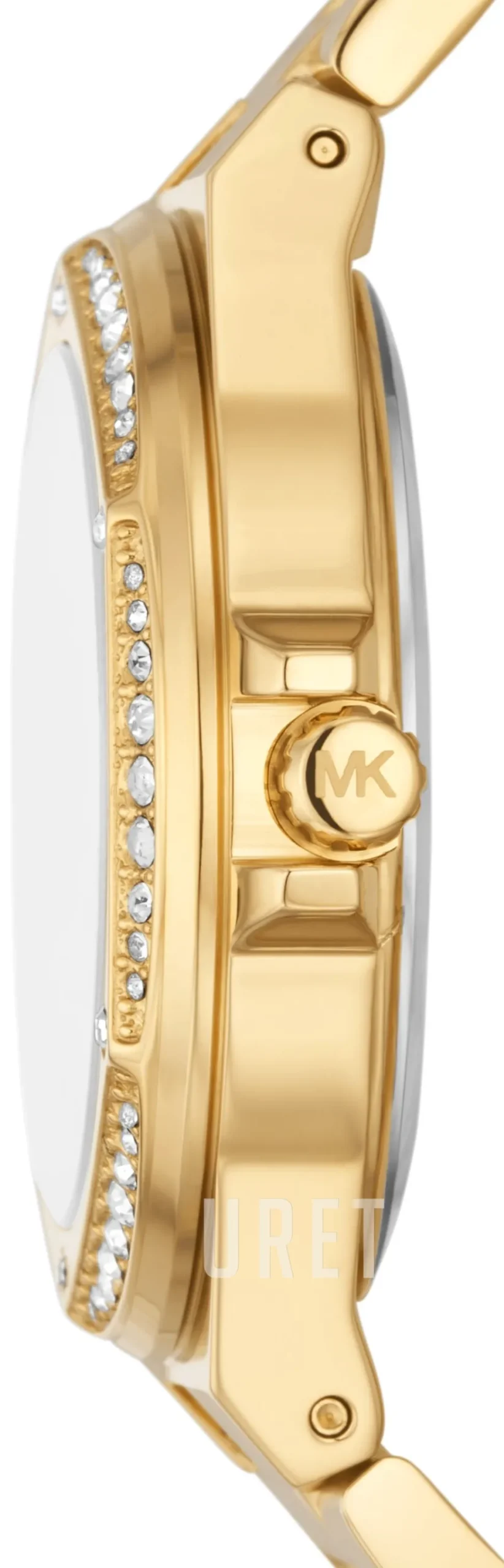 Lennox Kristallinfattad/Guldtonat stål Ø37 mm