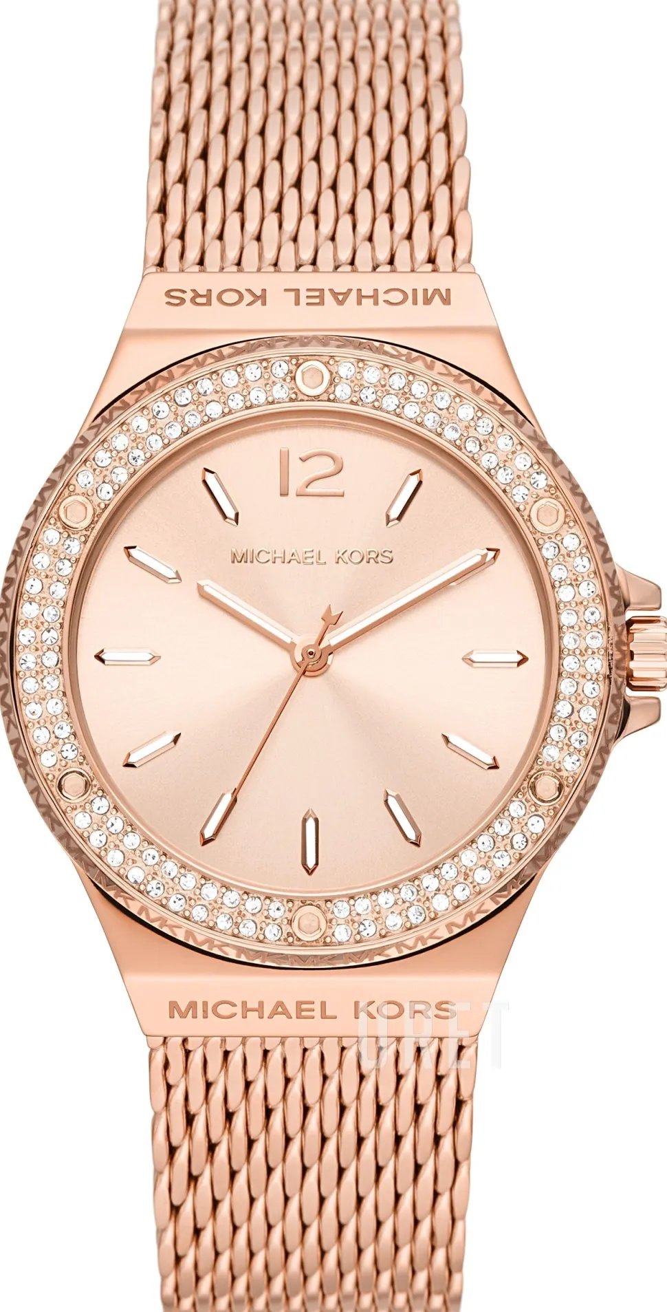 Lennox Roséguldstonad/Roséguldstonat stål Ø37 mm